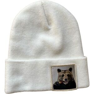 Snow White Winter Bear Beanie